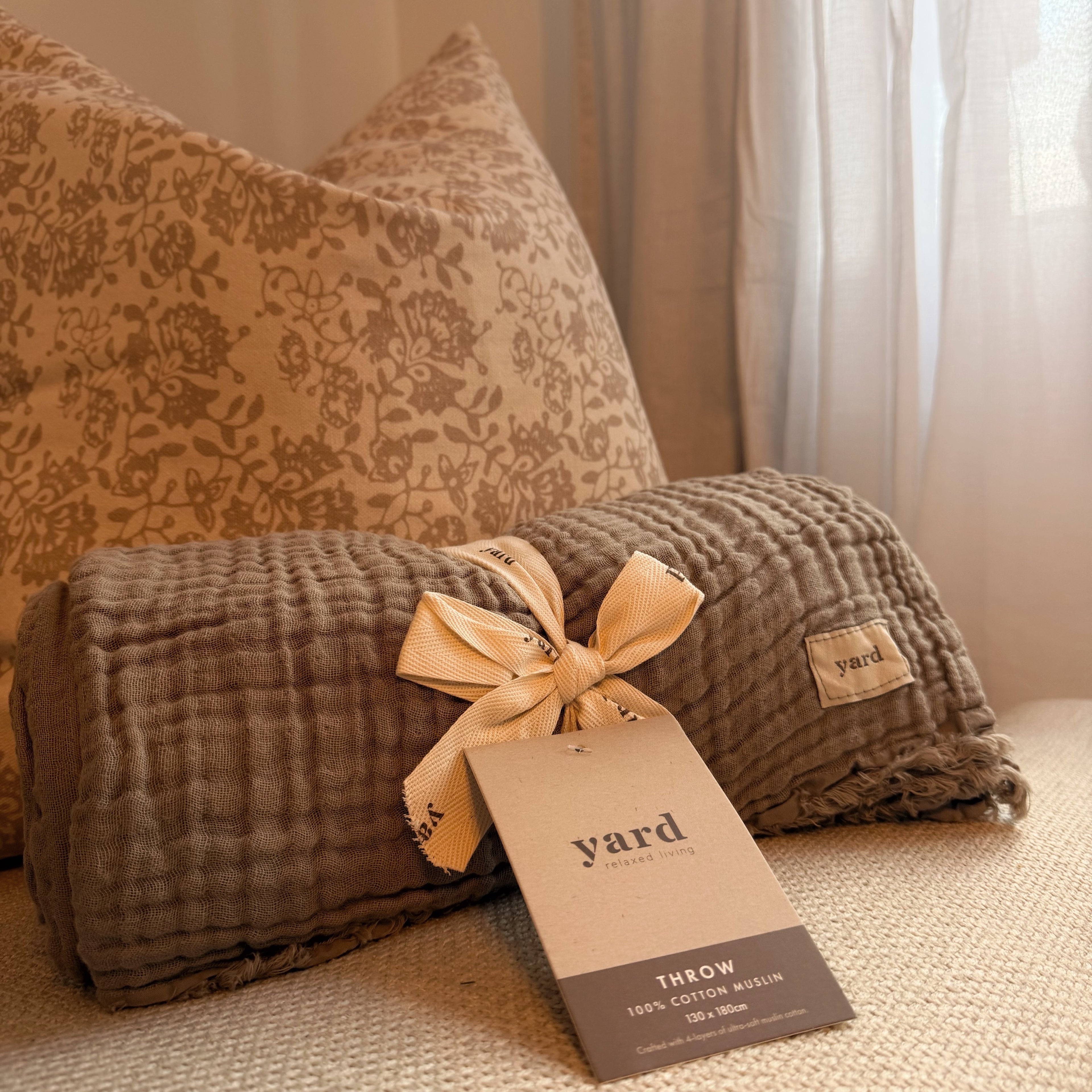 Cotton Muslin Throw